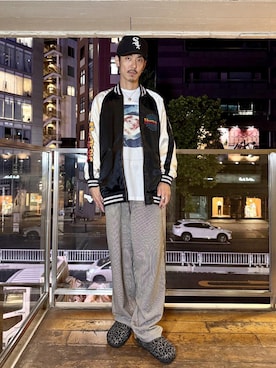 森 拓巳さん(メンズ・175cm)の秋コーディネート