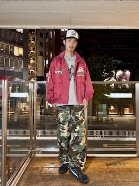 森 拓巳さん(メンズ・175cm)の秋コーディネート