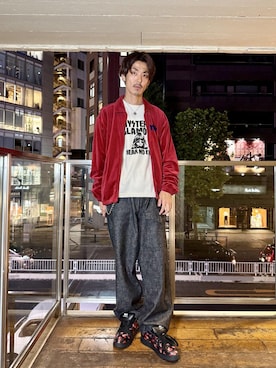 森 拓巳さん(メンズ・175cm)の秋コーディネート
