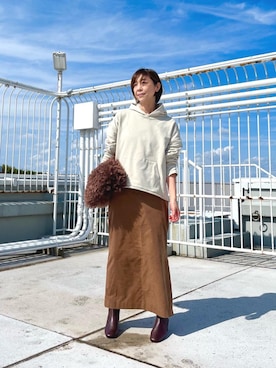 ルクールブラン大船ルミネウイング店スタッフさん（レディース・165cm）の秋コーディネート