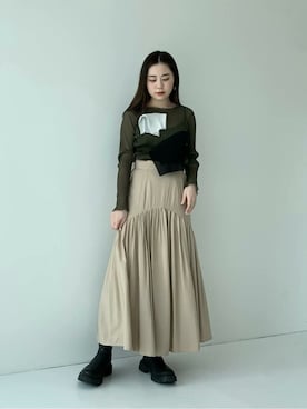 坂田 円香 Sakata Madokaさん（レディース・162cm）の夏コーディネート