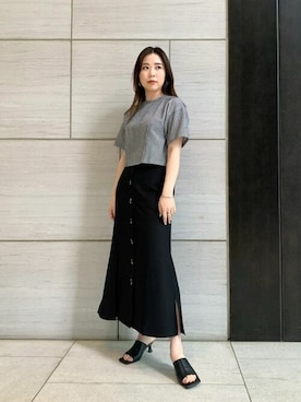 坂田 円香 Sakata Madokaさん（レディース・162cm）の夏コーディネート