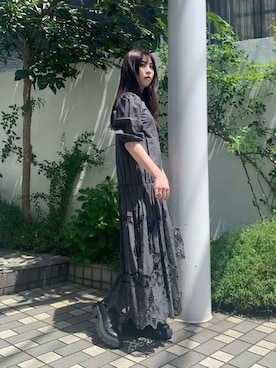 「#新作」｜「アイテム（ワンピース/ドレス）」を使った、坂田 円香 Sakata Madokaさん（レディース・162cm）の秋コーディネート