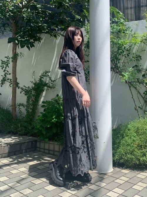 ワンピース AMERI bld051 TRICOT TIE SET DRESS（ワンピース）｜Ameri（アメリ）の