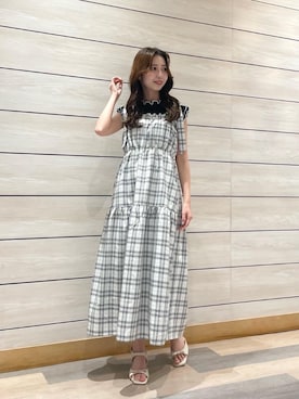 𝑬𝒓𝒊𝒓𝒊𝒏さん（レディース・153cm）の夏コーディネート