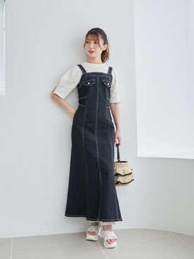 𝑬𝒓𝒊𝒓𝒊𝒏さん（レディース・153cm）の夏コーディネート