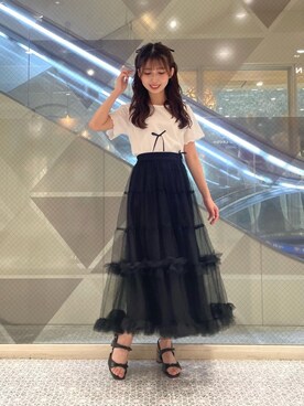 𝑬𝒓𝒊𝒓𝒊𝒏さん（レディース・153cm）の夏コーディネート