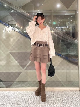 𝑬𝒓𝒊𝒓𝒊𝒏さん（レディース・153cm）の秋コーディネート