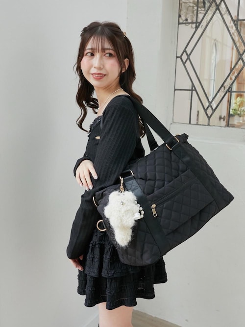 キルティングトラベルボストン（ボストンバッグ）｜MAJESTIC LEGON