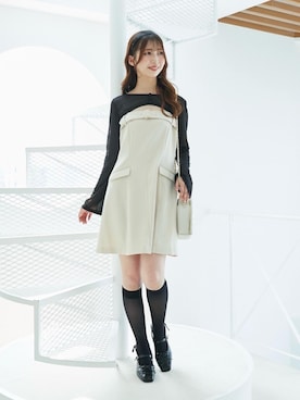 𝑬𝒓𝒊𝒓𝒊𝒏さん（レディース・153cm）の夏コーディネート