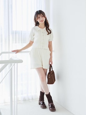 𝑬𝒓𝒊𝒓𝒊𝒏さん(レディース・153cm)の夏コーディネート