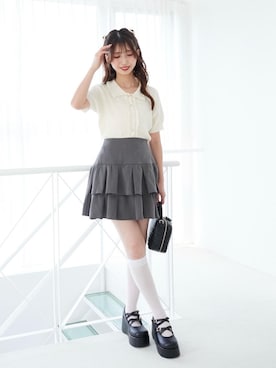 𝑬𝒓𝒊𝒓𝒊𝒏さん(レディース・153cm)の夏コーディネート