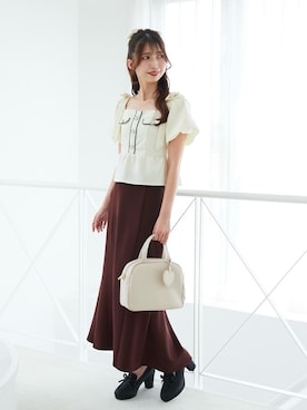 𝑬𝒓𝒊𝒓𝒊𝒏さん（レディース・153cm）の夏コーディネート