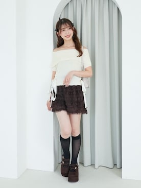 𝑬𝒓𝒊𝒓𝒊𝒏さん(レディース・153cm)の夏コーディネート