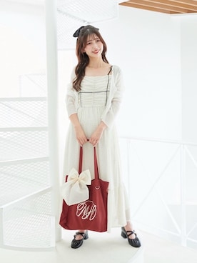 𝑬𝒓𝒊𝒓𝒊𝒏さん（レディース・153cm）の夏コーディネート