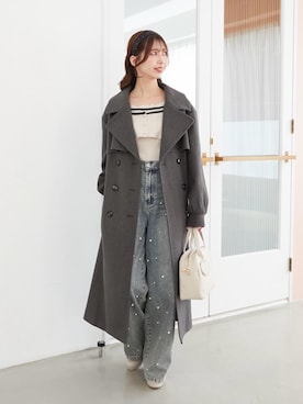 𝑬𝒓𝒊𝒓𝒊𝒏さん（レディース・153cm）の夏コーディネート