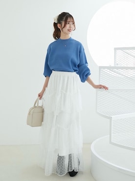 𝑬𝒓𝒊𝒓𝒊𝒏さん（レディース・153cm）の夏コーディネート