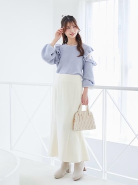 𝑬𝒓𝒊𝒓𝒊𝒏さん（レディース・153cm）の夏コーディネート