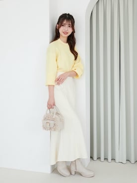 𝑬𝒓𝒊𝒓𝒊𝒏さん（レディース・153cm）の夏コーディネート