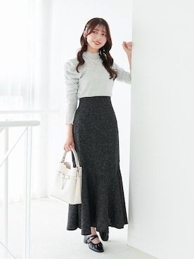 「MAJESTIC LEGON（マジェスティックレゴン）のアイテム」を使った、𝑬𝒓𝒊𝒓𝒊𝒏さん（レディース・153cm）の夏コーディネート