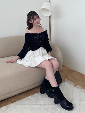 𝑬𝒓𝒊𝒓𝒊𝒏さん(レディース・153cm)の秋コーディネート