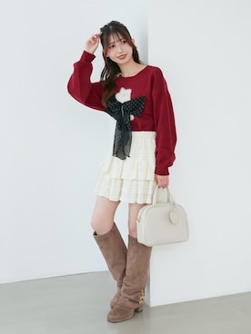 𝑬𝒓𝒊𝒓𝒊𝒏さん（レディース・153cm）の秋コーディネート