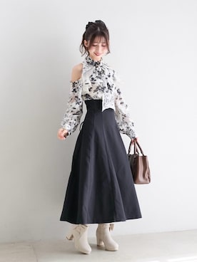 𝑬𝒓𝒊𝒓𝒊𝒏さん（レディース・153cm）の秋コーディネート