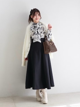 𝑬𝒓𝒊𝒓𝒊𝒏さん（レディース・153cm）の秋コーディネート