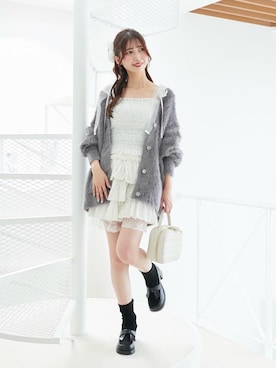 𝑬𝒓𝒊𝒓𝒊𝒏さん(レディース・153cm)の秋コーディネート