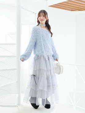 𝑬𝒓𝒊𝒓𝒊𝒏さん(レディース・153cm)の秋コーディネート