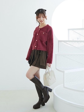 𝑬𝒓𝒊𝒓𝒊𝒏さん（レディース・153cm）の秋コーディネート