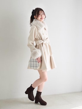 𝑬𝒓𝒊𝒓𝒊𝒏さん(レディース・153cm)の秋コーディネート