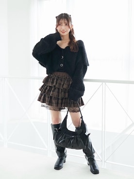 𝑬𝒓𝒊𝒓𝒊𝒏さん（レディース・153cm）の秋コーディネート