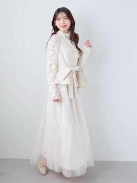 𝑬𝒓𝒊𝒓𝒊𝒏さん（レディース・153cm）の冬コーディネート