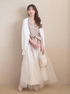 𝑬𝒓𝒊𝒓𝒊𝒏さん（レディース・153cm）の冬コーディネート