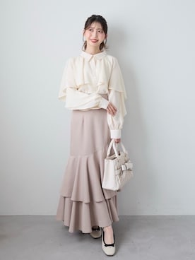 𝑬𝒓𝒊𝒓𝒊𝒏さん（レディース・153cm）の冬コーディネート