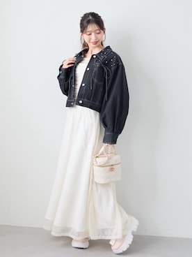 𝑬𝒓𝒊𝒓𝒊𝒏さん（レディース・153cm）の冬コーディネート