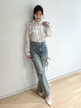 𝑬𝒓𝒊𝒓𝒊𝒏さん（レディース・153cm）の冬コーディネート