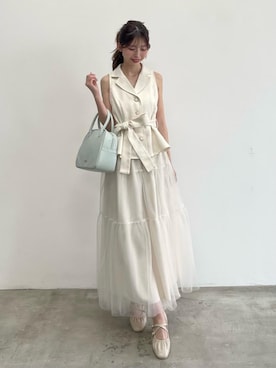 𝑬𝒓𝒊𝒓𝒊𝒏さん(レディース・153cm)の春コーディネート