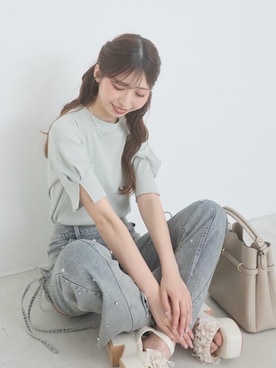 𝑬𝒓𝒊𝒓𝒊𝒏さん（レディース・153cm）の春コーディネート
