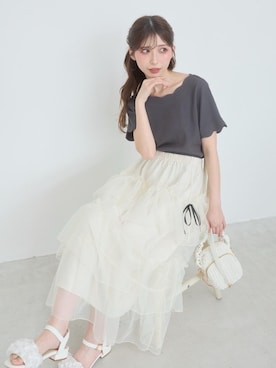 𝑬𝒓𝒊𝒓𝒊𝒏さん（レディース・153cm）の春コーディネート