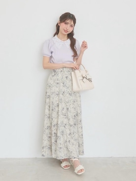 𝑬𝒓𝒊𝒓𝒊𝒏さん(レディース・153cm)の春コーディネート