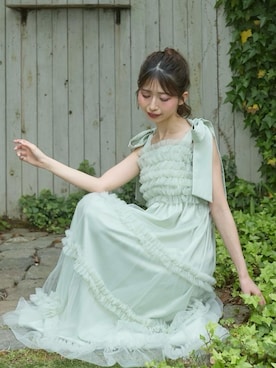 「MAJESTIC LEGON」｜𝑬𝒓𝒊𝒓𝒊𝒏さん（レディース・153cm）の春コーディネート
