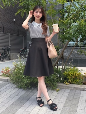 𝑬𝒓𝒊𝒓𝒊𝒏さん（レディース・153cm）の春コーディネート