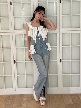 𝑬𝒓𝒊𝒓𝒊𝒏さん(レディース・153cm)の春コーディネート