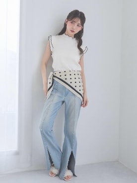 𝑬𝒓𝒊𝒓𝒊𝒏さん(レディース・153cm)の春コーディネート