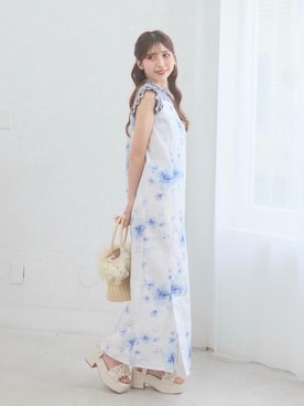 𝑬𝒓𝒊𝒓𝒊𝒏さん(レディース・153cm)の春コーディネート