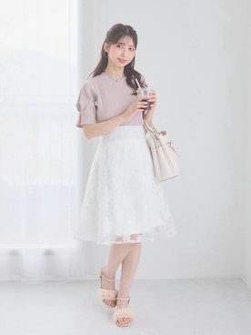 𝑬𝒓𝒊𝒓𝒊𝒏さん(レディース・153cm)の夏コーディネート