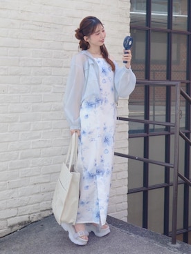 𝑬𝒓𝒊𝒓𝒊𝒏さん（レディース・153cm）の夏コーディネート