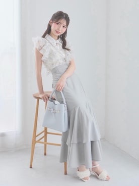 𝑬𝒓𝒊𝒓𝒊𝒏さん(レディース・153cm)の夏コーディネート